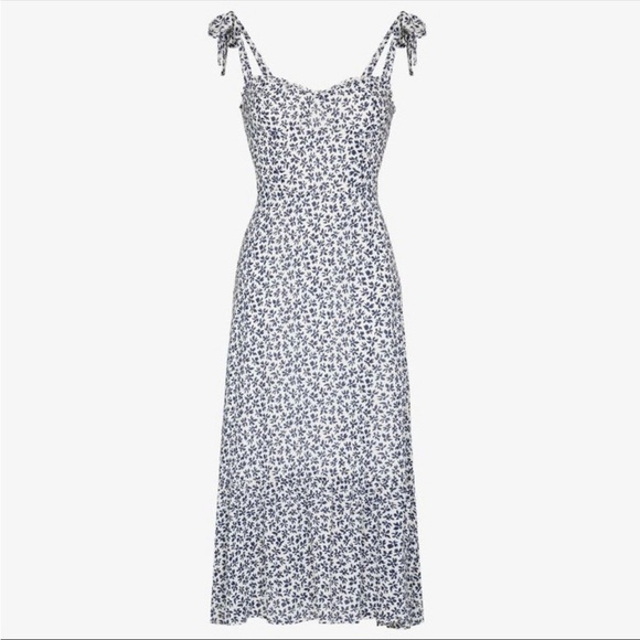 NWT Reformation Nikita Bombay Floral Ruffle Maxi - Picture 1 of 8